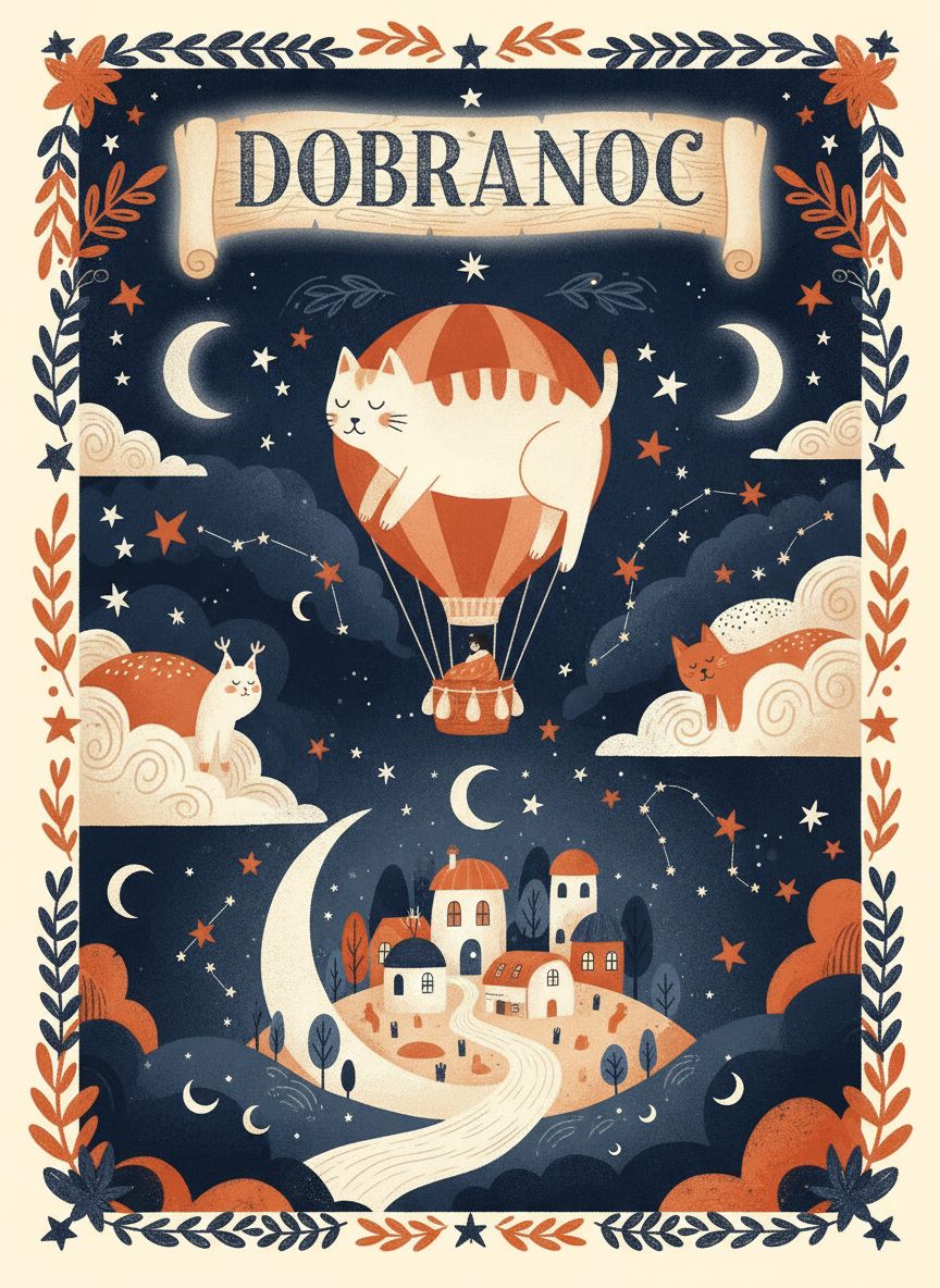 kartki na dobranoc