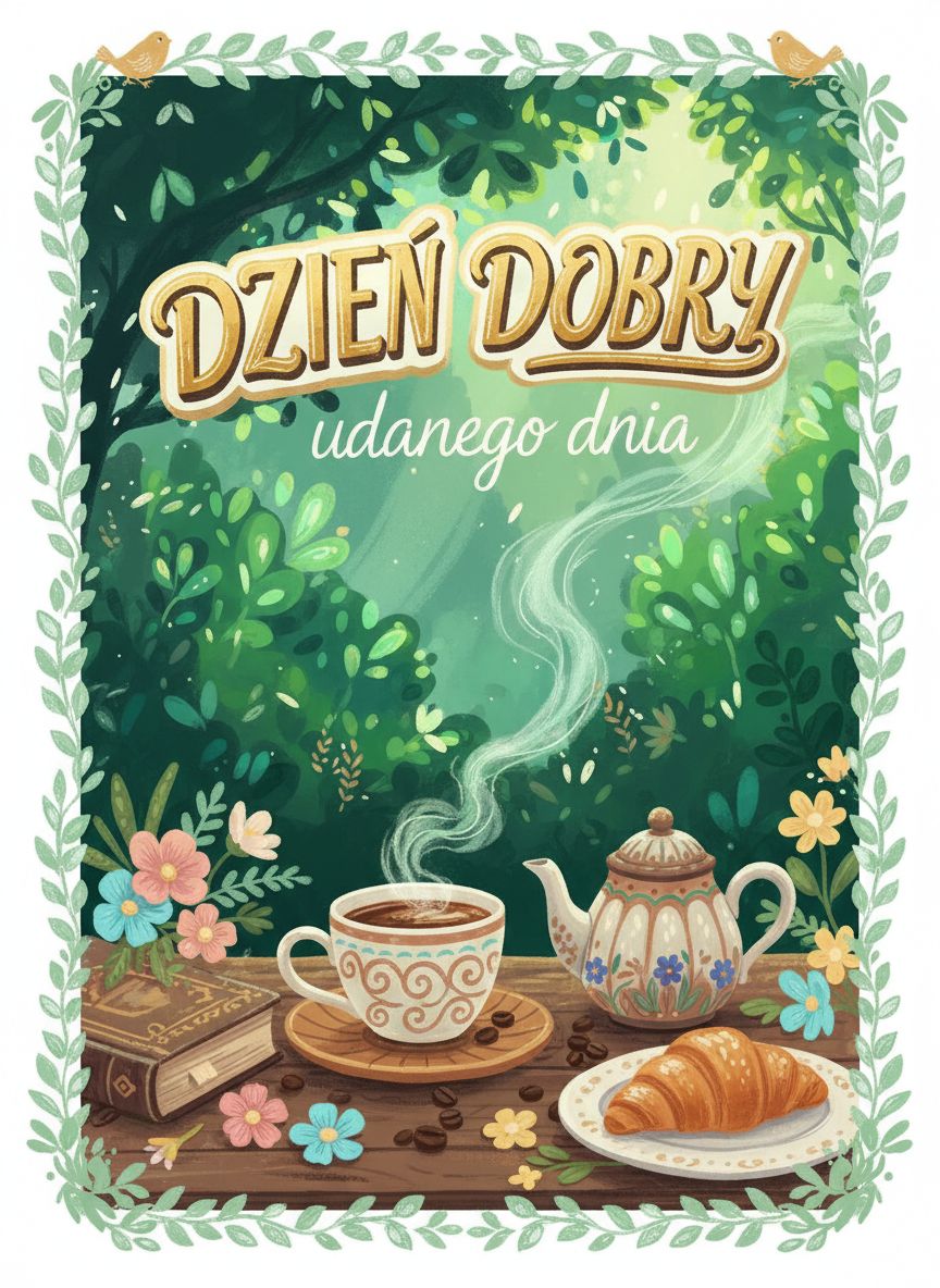 kartki na dzień dobry