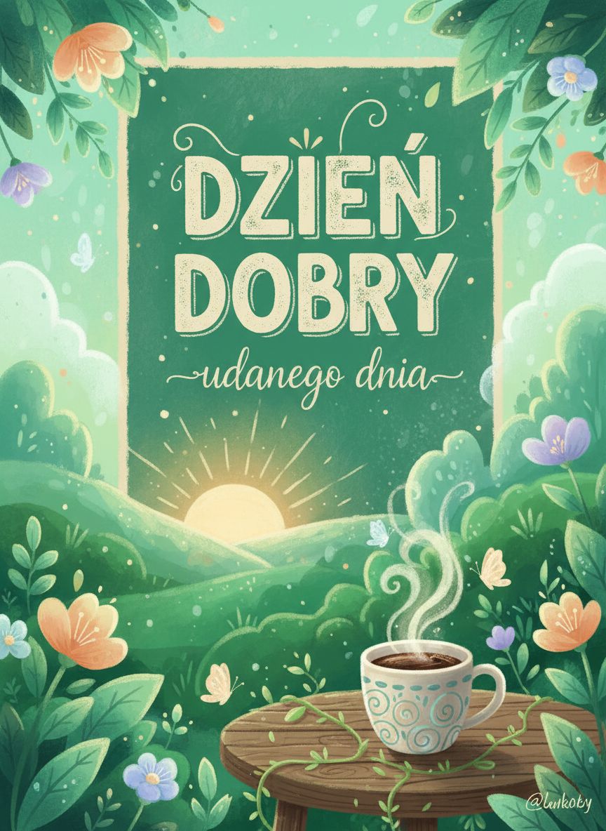 kartki na dzień dobry