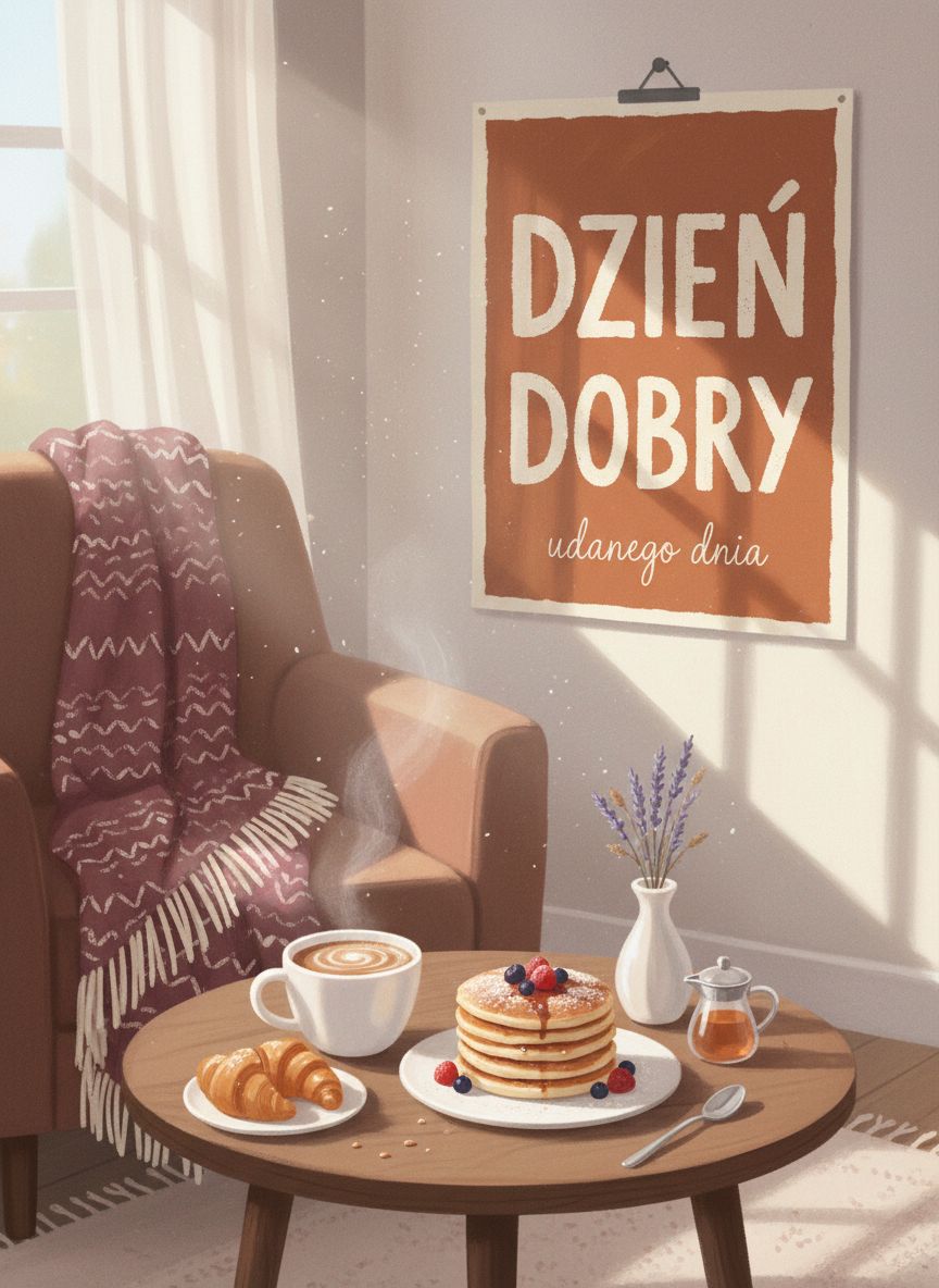 kartki na dzień dobry