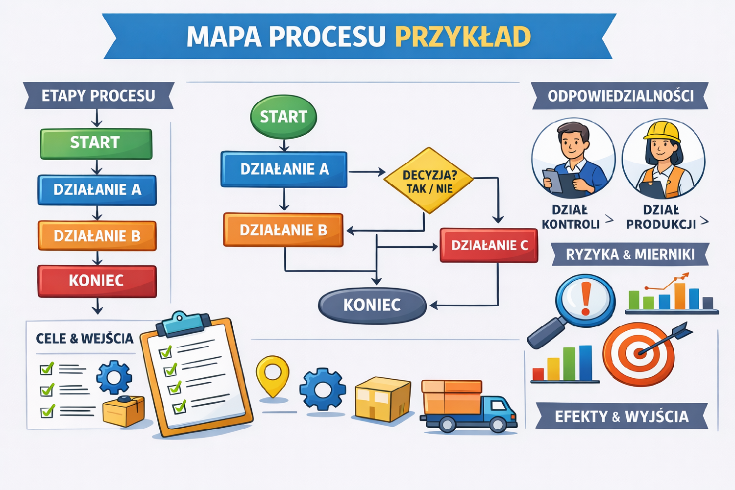 Mapa procesu przykład – jak skutecznie modelować procesy w organizacji ...